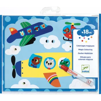omalovánky Djeco Vodní omalovánky Vzdušná doprava