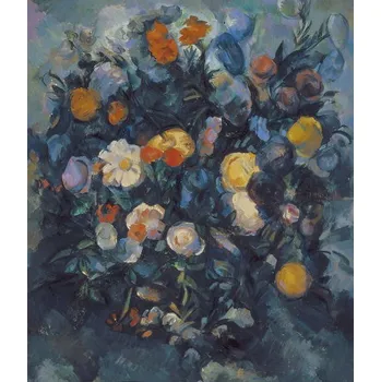 Plakát Plakát, Obraz - Vase of Flowers, 19th, Paul Cezanne