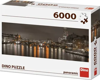 puzzle Dino Londýn v noci 6000 dílků