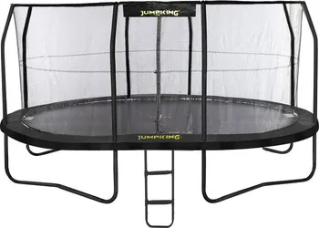 Trampolína Jumpking Ovalpod JPO1417G16 430 x 520 cm + žebřík + ochranný potah