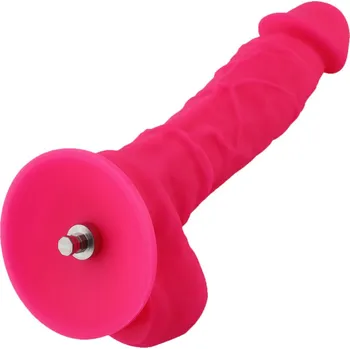 Dildo HiSmith HSA11 Dual Layer Silicone Dildo KlicLok Pink 17.5cm