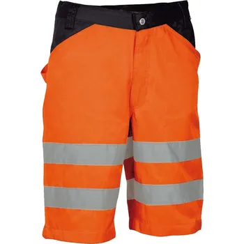 pracovní kraťasy Reflexní pracovní kraťasy COFRA MIRANTE Barva: Reflexní oranžová, Velikost: 4XL