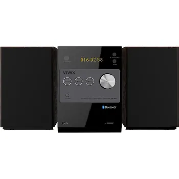 Hi-Fi systém Vivax MC-600 černá/hnědá