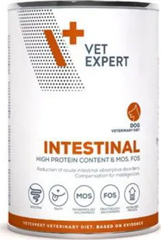 Krmivo pro psa VetExpert VD 4T Intestinal Dog konzerva 400 g