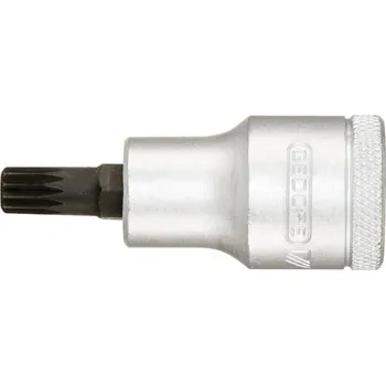 Gola hlavice Zástrčná hlavice Gedore 1/2" s vnitřním mnohozubem XZN M6x55mm