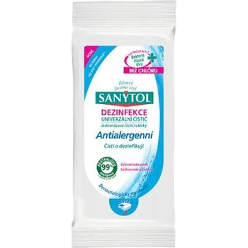 Sanytol Dezinfekční univerzální utěrky Antialergenní 36 ks