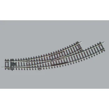 Modelová železnice Výhybka oblouková levá BWL-R3 H0 - Piko 55227 (Piko A-Gleis)