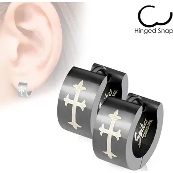 Náušnice Náušnice z chirurgické oceli SSE-015