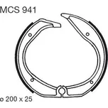 LUCAS Brzdové čelisti LUCAS MCS 941