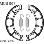 LUCAS Brzdové čelisti LUCAS MCS 967