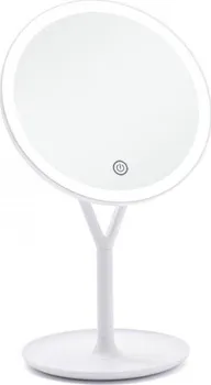 Kosmetické zrcátko iQtech iMirror Y Charging kosmetické make-Up zrcátko nabíjecí s LED Line osvětlením bílé