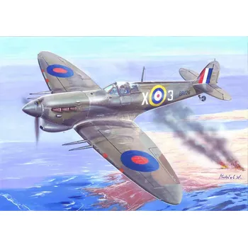 Plastikový model 1:72 Supermarine Spitfire Mk.Vc „Four Barrels over Malta“