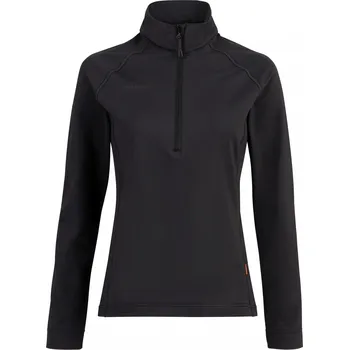 Dámské tričko Mammut Mammut Snow ML Half Zip Pull Women Barva - Velikost: Černá - S