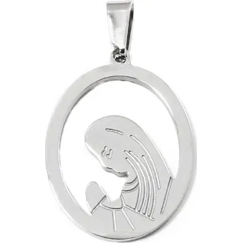 Přívěsek Přívěsek Panna Maria 2,7 cm z chirurgické oceli S11000030