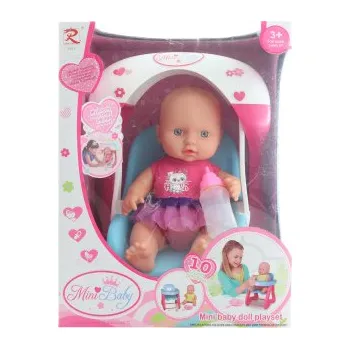 Panenka Miminko zvukové s houpačkou