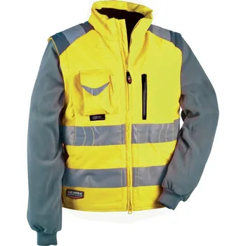 pracovní bunda Reflexní zimní bunda COFRA SIGNAL Barva: Reflexní žlutá, Velikost: 60