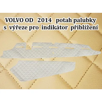 Potah na volant Koženk. potah pal. (20 C) VOL 2014/ indikátor přiblížení béžový