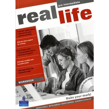 Anglický jazyk Real Life Pre-Intermediate Workbook CZ Edition - Reilly Patricia (2010, brožovaná)