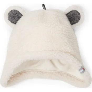 Kojenecká čepice Lodger Hatter Teddy 3 - 6 měsíců Off White