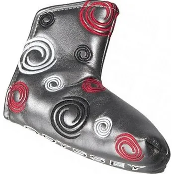 Headcover Odyssey Head Cover Swirl Blade, Silver