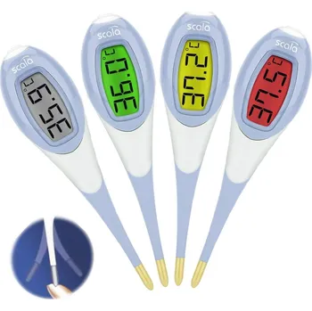 Teploměr osobní SCALA Electronic Kontaktní lékařský teploměr Scala SC2050 | barevná signalizace | pružná špička
