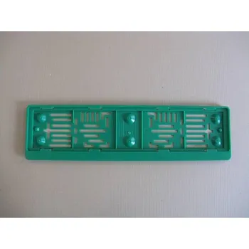 Držák SPZ Plastová podložka pod SPZ barva zelená