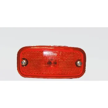 Sklo světlometu Světlo obrysové červené náhradní sklo Valeo