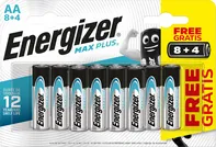 Energizer Max Plus AA 8 + 4 ks