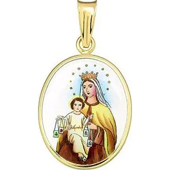 Přívěsek Aljančič Panna Maria Karmelská madonka 146H zlato