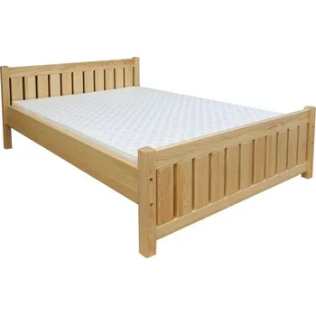 Postel Manželská postel - borovicové dvoulůžko Petr KL-065