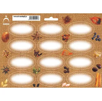 Samolepící etiketa Koh-i-Noor Samolepky na kořenky