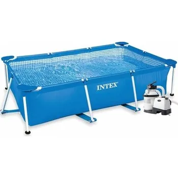Bazén INTEX Metal Frame 3,00 x 2,00 x 0,75m písková filtrace 4m3/hod