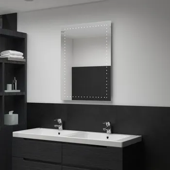 Zrcadlo Vidaxl Koupelnové nástěnné zrcadlo 144712 60 x 80 cm