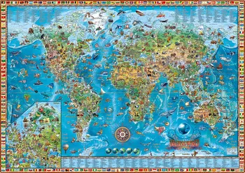 Puzzle Heye Puzzle Amazing world 2000 dílků