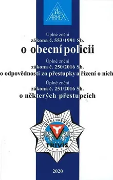 Úplné znění zákona č. 553/1991 o obecní policii - Armex Publishing (2020, brožovaná)