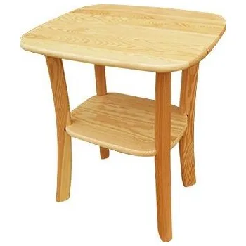 Konferenční stolek Čtvercový konferenční stolek z borovice KL-489