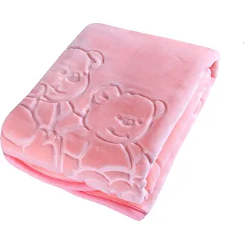 Dětská deka Španělská deka Duet Baby 2021 Barva: růžová