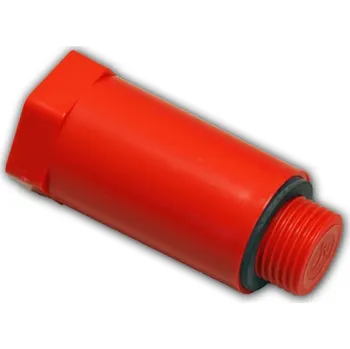 Plastová stavební zátka 1/2" červená