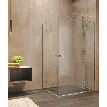 Sprchové dveře ROSS Nova sprchový kout obdélníkový 100x90x200 cm, čiré sklo 6 mm kout je vhodný pro instalaci přímo na dlažbu