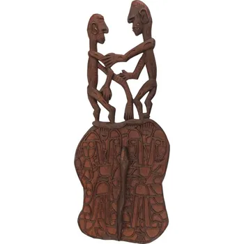 Dekorace Štít Asmat dřevořezba 81 cm