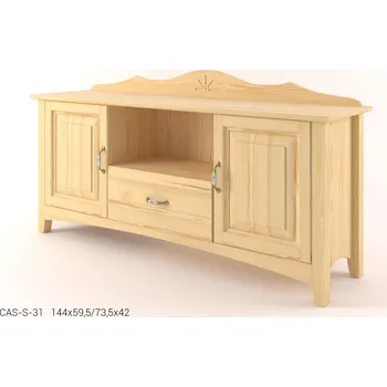 Televizní stolek Stylový televizní stolek CASTELLO S31 - Borovice