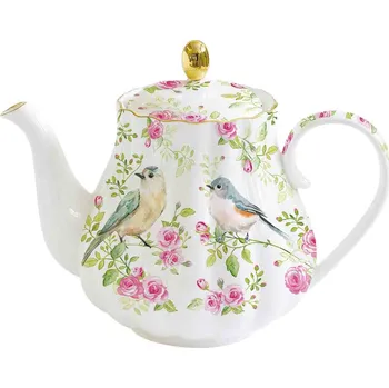 Easy Life, Itálie Easy Life - Porcelánová konev Spring Time - 800 ml Barva: jako na obrázku