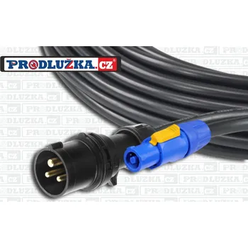 Prodlužovací kabel Prodlužka.cz prodlužovací přívod Powercon IN 230V/16A/3p M: 5 M