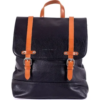 Městský batoh Dámský velký městský batoh David Jones 6443-2 s obsahem 12l černý | KabelkyproVas.cze