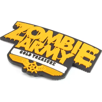 Nášivka EmersonGear PVC 3D nášivka "Zombie Army" - žlutá
