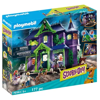 Stavebnice Playmobil Playmobil 70361 Scooby-Doo Dobrodružství ve Strašidelném domě