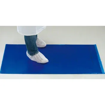 Rohožka Lepící hygienická rohož, 10 sad, modrá - 45 x 90 cm
