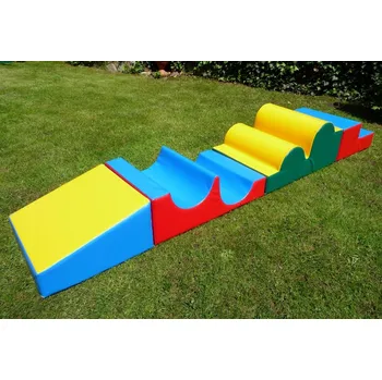 ostatní stavebnice Motorická molitanová sestava, 4 části