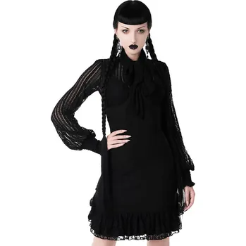 Dámská sukně sukně dámská KILLSTAR - Nora Bones Ruffle - L