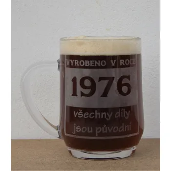 Sklenice Narozeninový půllitr - 0,5l